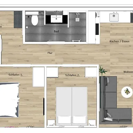 Haus Talita - Foxtrott アパート